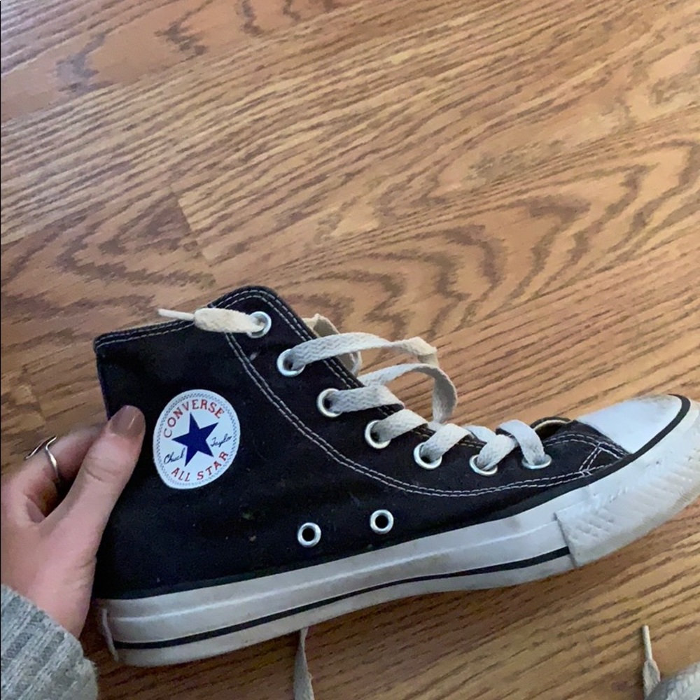 Black Hightop Converse